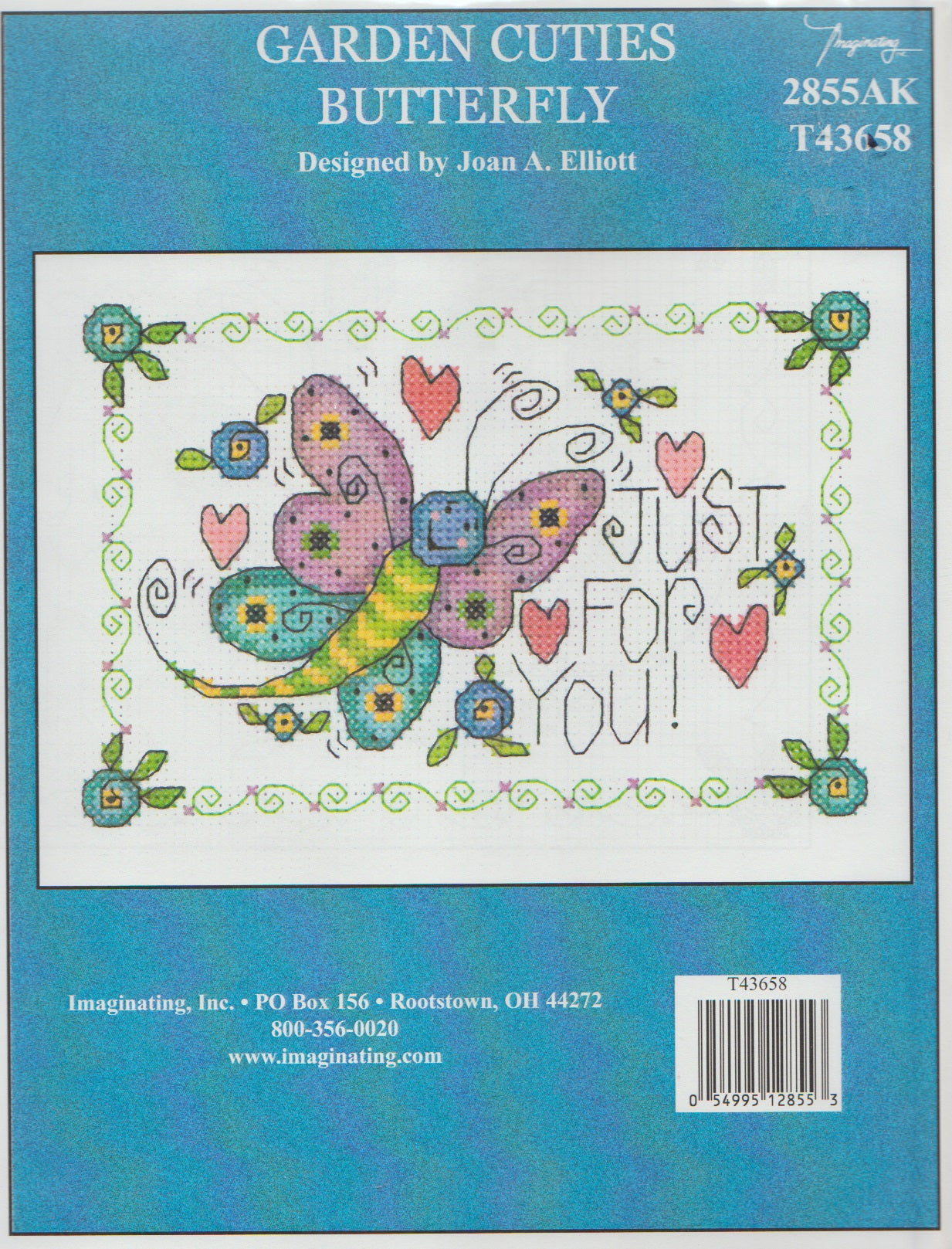 Imaginating Just For You 2855AK cross stitch kit