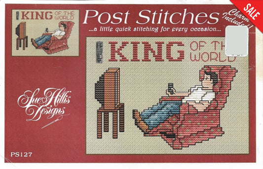 Sue Hillis King of the World PS127 cross stitch pattern