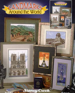 Stoney Creek Landmarks around the world BK353 cross stitch booklet