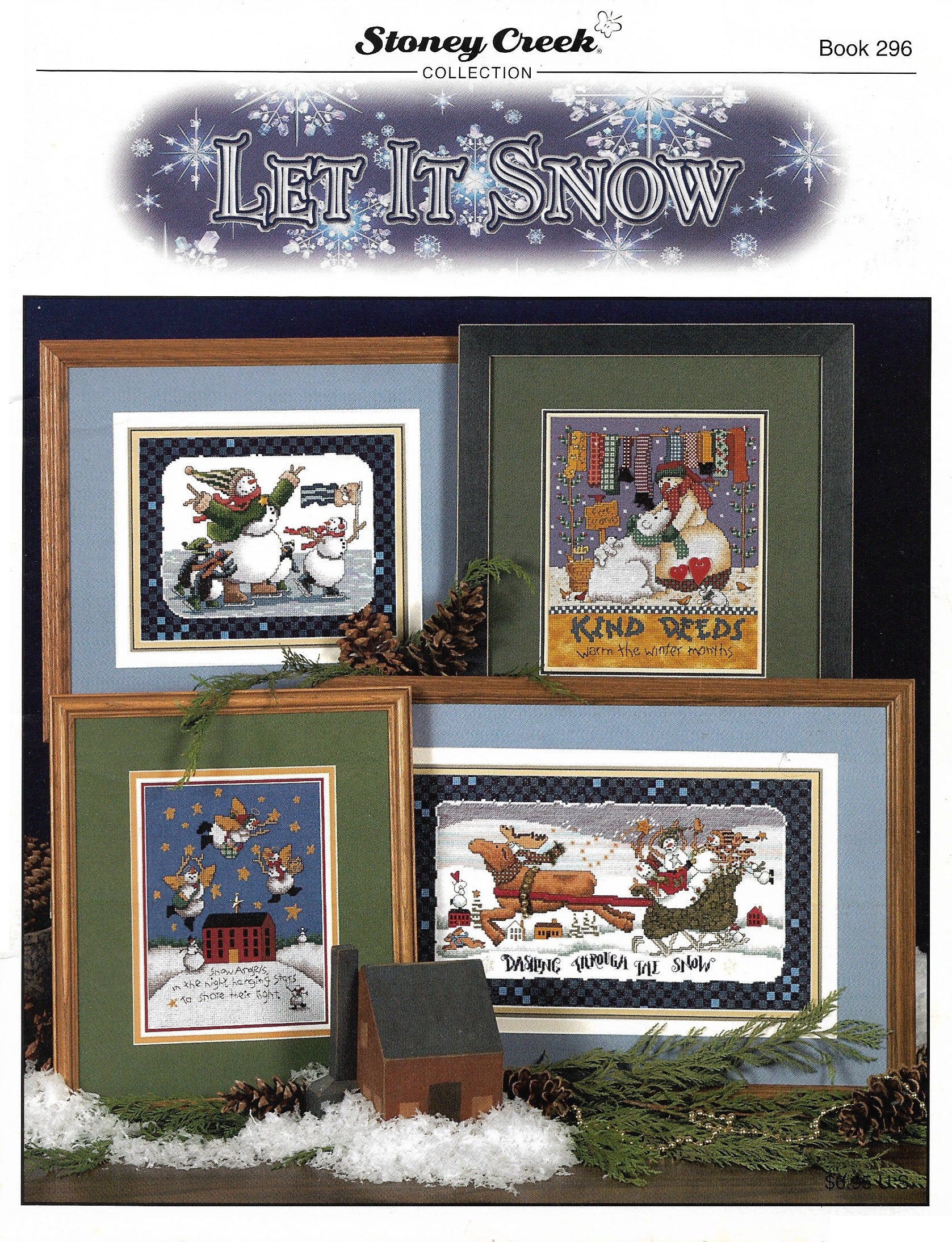 Stoney Creek Let It Snow BK296 cross stitch pattern