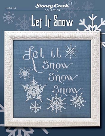 Stoney Creek Let It Snow LFT198 christmas cross stitch pattern