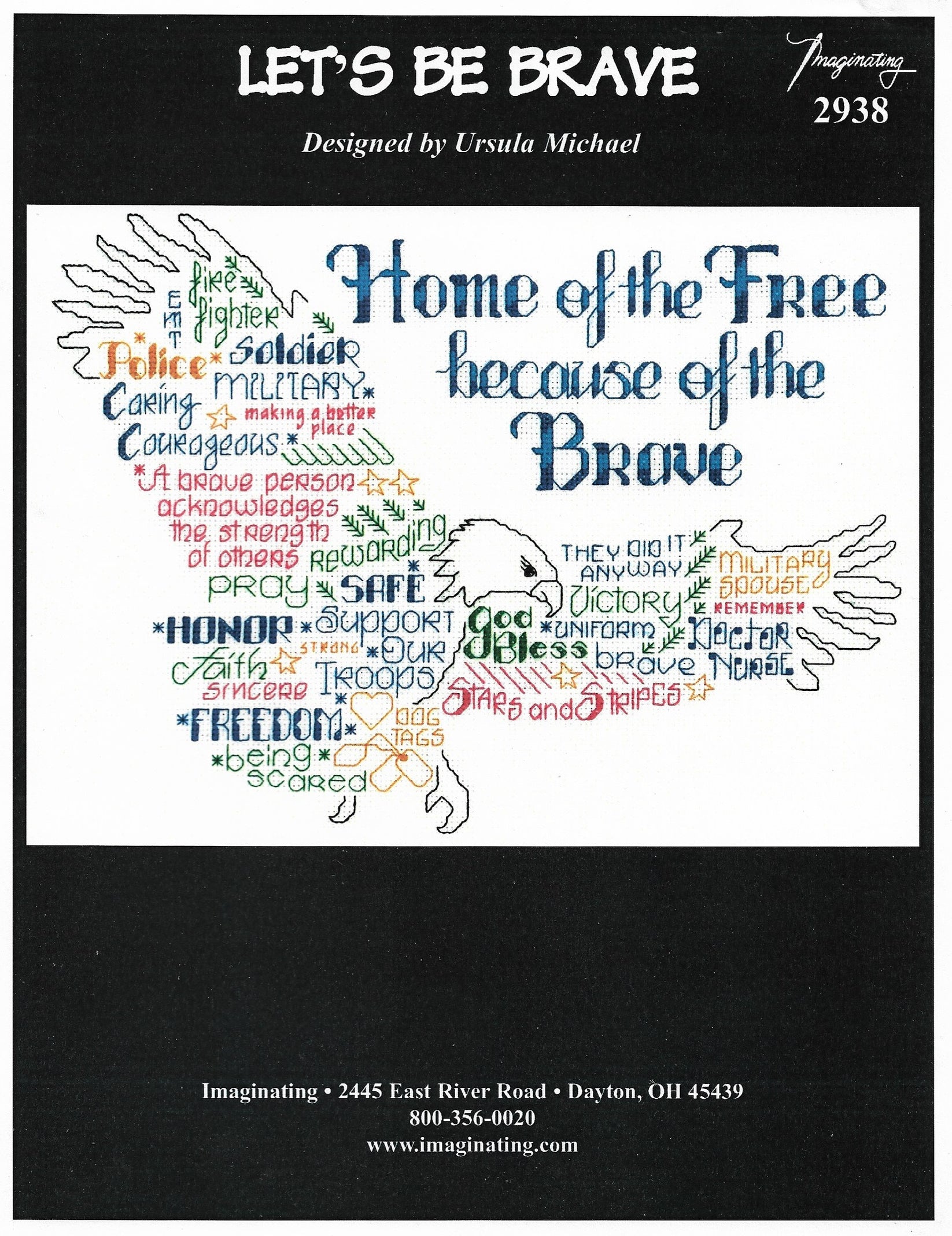 Let's Be Brave pattern – Sandra's Stitch Stash