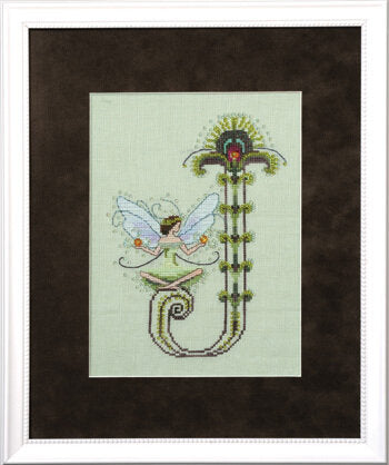 Mirabilia Letters from Nora J cross stitch pattern