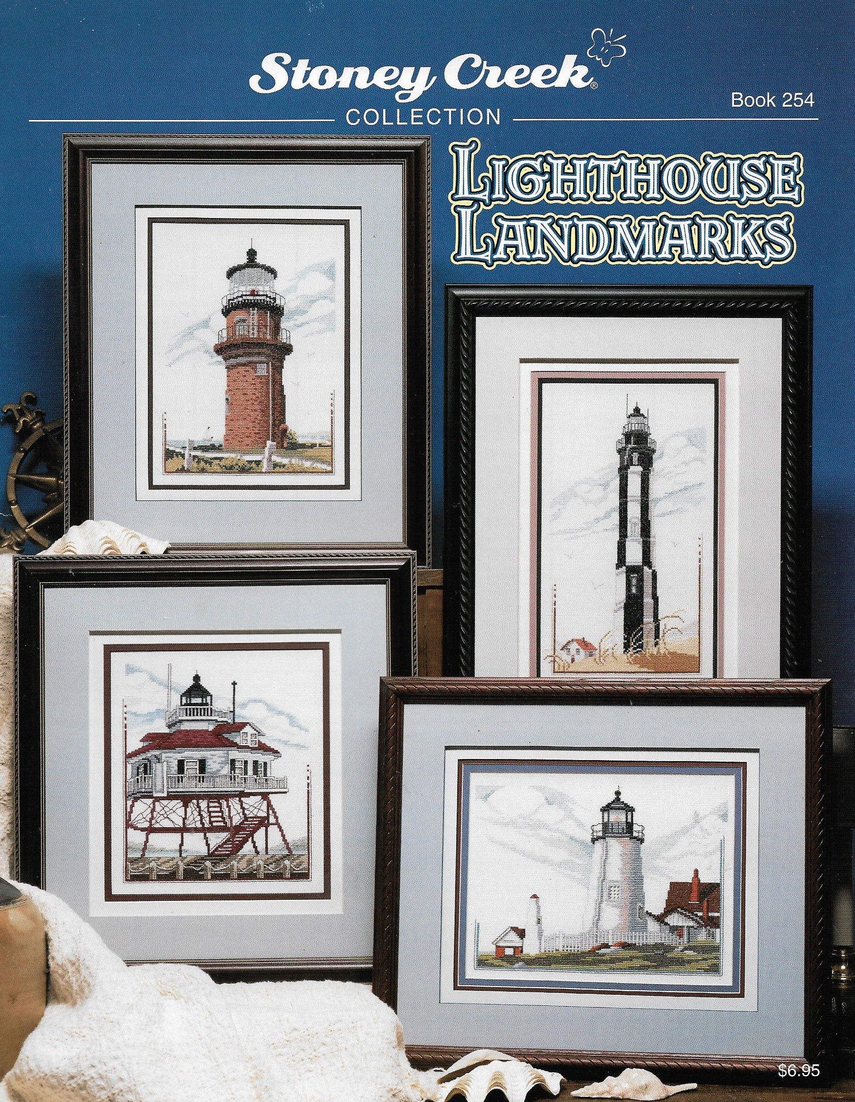 Stoney Creek Lighthouse Landmarks, BK254 crosss stitch pattern