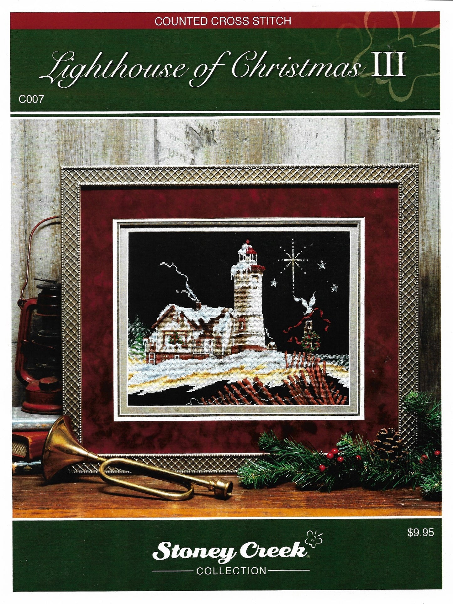 Stoney Creek Lighthouse of Christmas III C007 cross stitch pattern