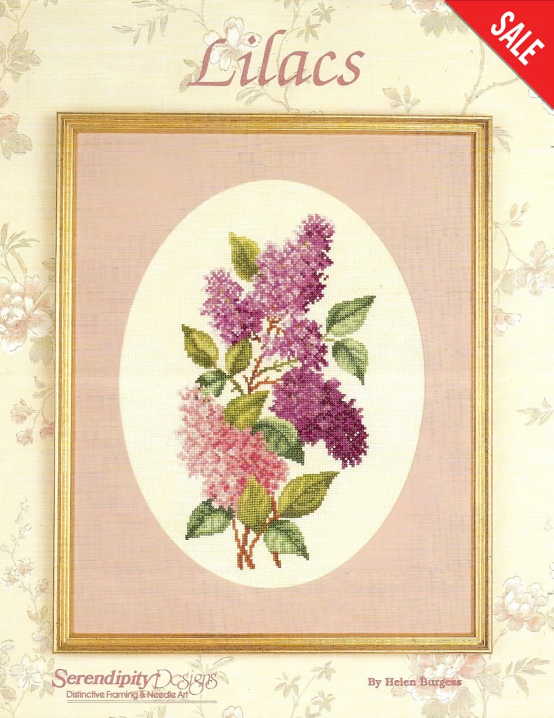 Serendipity Designs Lilacs cross stitch pattern