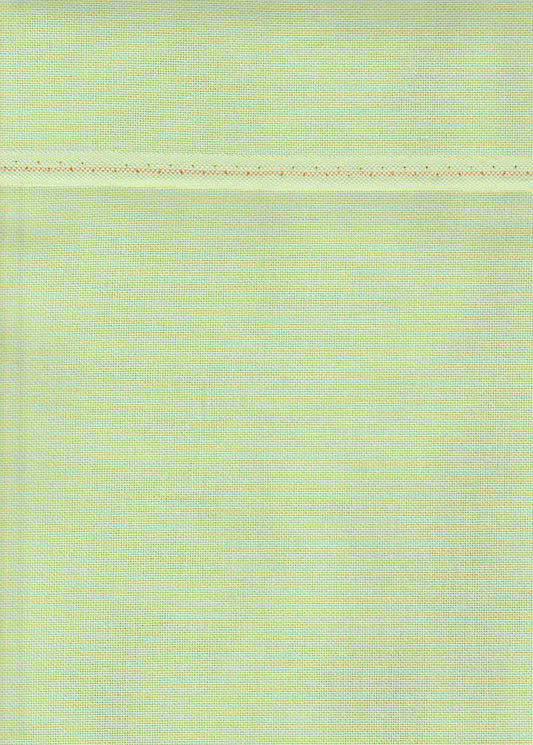 Zweigart Linda 27ct 18x27 Lime cross stitch Fabric