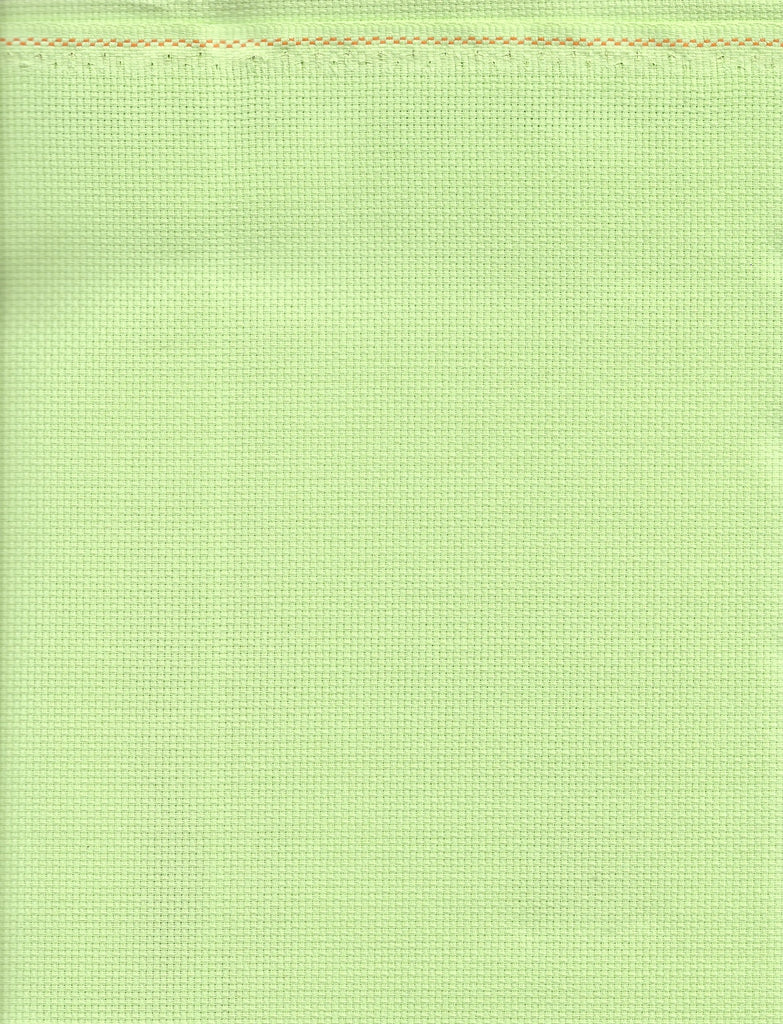 Aida 14ct 18x21 Lime Fabric – Sandra's Stitch Stash