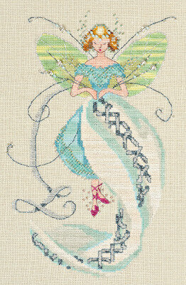 Nora Corbett Linen Fairy cross stitch pattern
