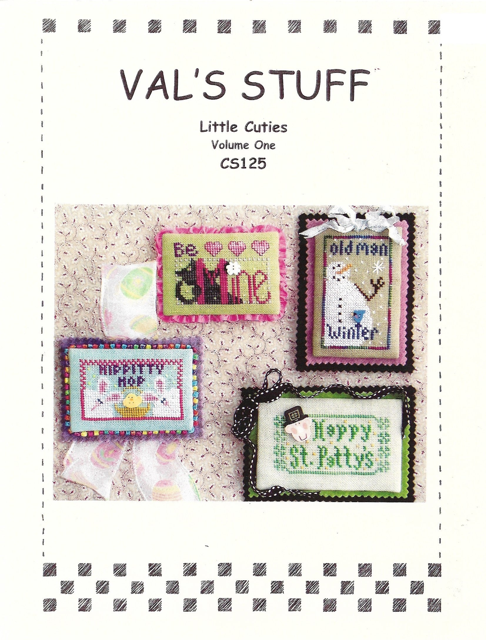 Val's Baby Little Cuties CS125 cross stitch pattern