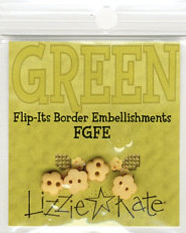 Lizzie Kate FGFE Green Embellishment pack