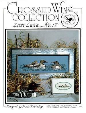 Crossed Wing Collection Loon Lake 17 cross stitch pattern