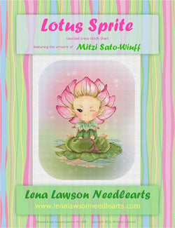 Lena Lawson Lotus Sprite cross stitch pattern