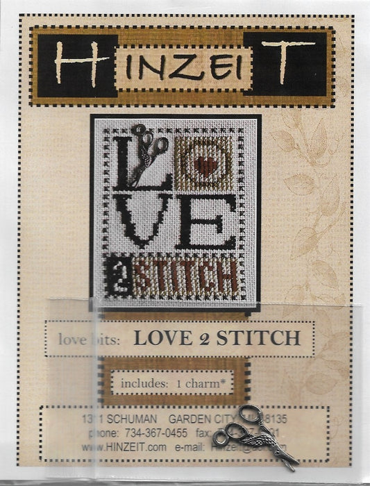 Hinzeit Love 2 Stitch cross stitch pattern