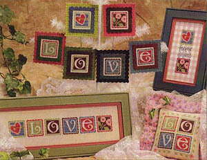 Lizzie Kate Love Crazy LK127 cross stitch pattern