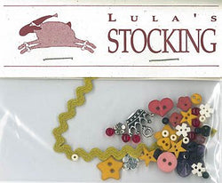 Shepherds Bush Lula's Stocking Embellishment pack