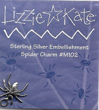 Lizzie Kate M102 Sterling Silver Spider charm