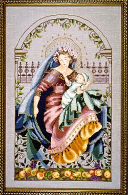 Mirabilia Madonna of the Garden Nora Corbett MD-79 cross stitch pattern