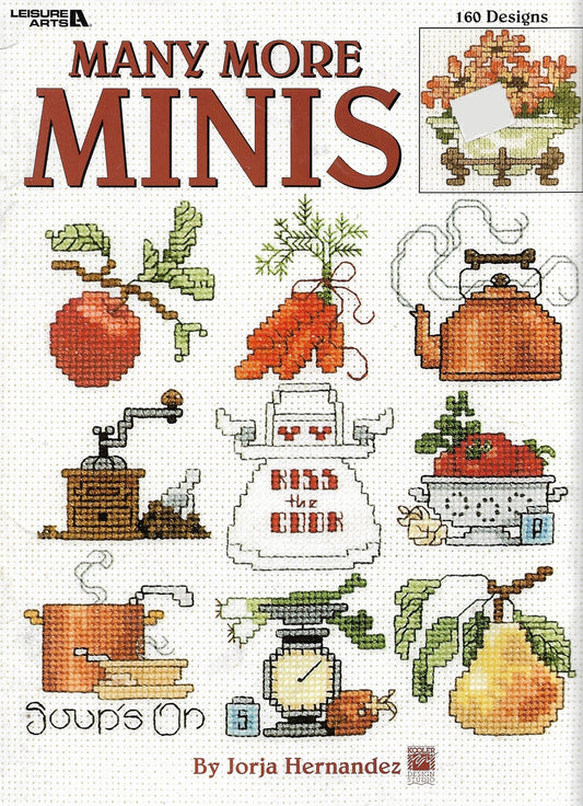 Leisure Arts Many More Minis cross stitch pattern