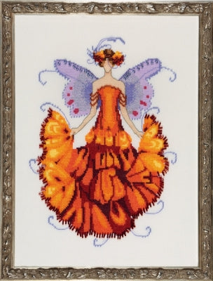 Mirabilia Marigold NC200 pixie couture series victorian cross stitc0