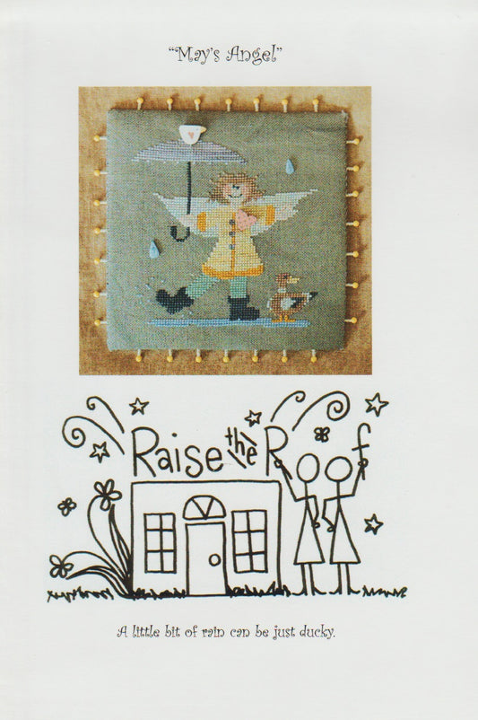 Raise The Roof May's Angel cross stitch pattern