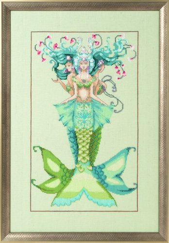 Mirabilia The Three Mermaids, MD178 cross stitch pattern