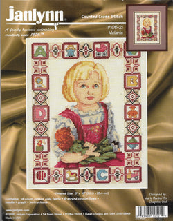 JanLynn Melanie 105-21 cross stitch kit