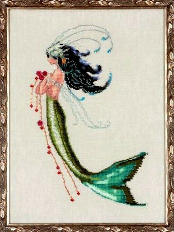 Mirabilia Mermaid Verde NC-192 cross stitch pattern