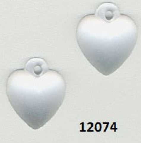 Mill Hill Crystal Treasure 12074 Very Sm Domed Heart Matte Crystal