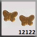 Mill Hill Crystal Treasures 12122 Butterfly Matte - Light Topaz