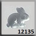 Mill Hill Crystal Treasure 12135 Sitting Bunny Matte Crystal