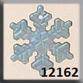 Mill Hill Crystal Treasure 12162 Medium Snowflake - Matte Crystal AB