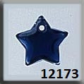 Mill Hill Crystal Treasure 12173 Small Flat Star Royal Blue