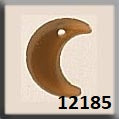 Mill Hill 12185 Small Crescent Moon Matte Light Topaz