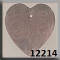 Mill Hill 12214 Cameo Heart Matte Rosaline