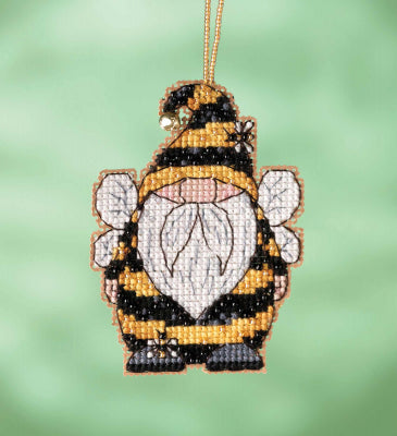 Mill Hill Bee Gnome 16-2211beaded cross stitch kit