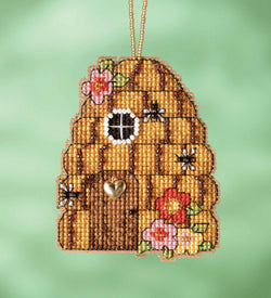 Mill Hill Beehive House 16-2214 beaded cross stitch kit