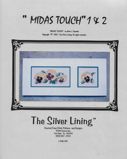 Silver Lining Midas Touch 1 & 2 flower cross stitch pattern