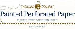 Mill Hill Perforated Painted paper for cross stitch