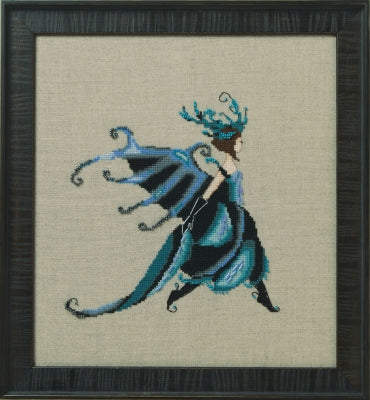 Mirabilia Miss Beetle NC259 insect victorian cross stitch