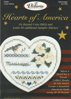 Victoria Sampler Mississippi HA20 cross stitch kit