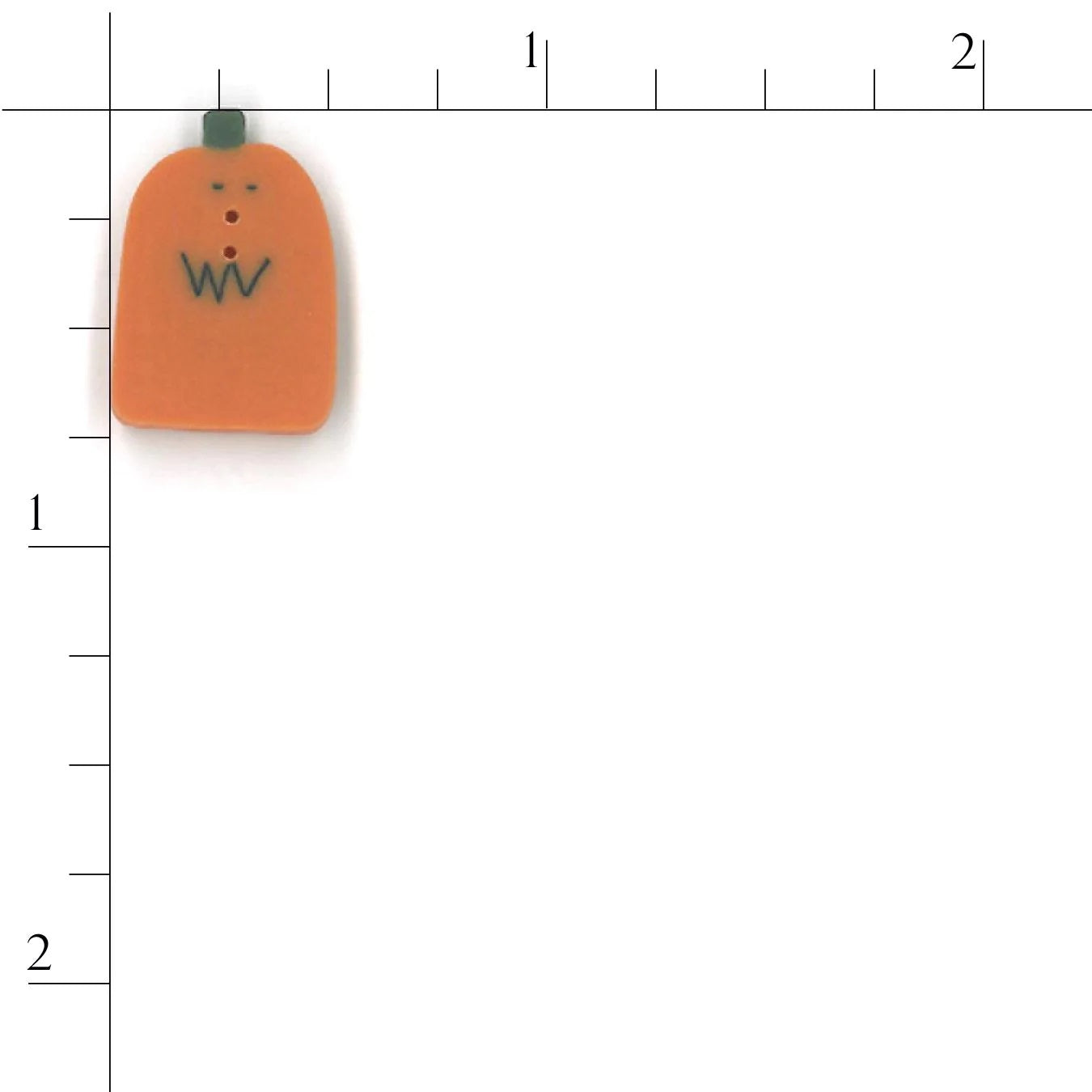 Squiggle Mouth Pumpkin MM1008 Buttons
