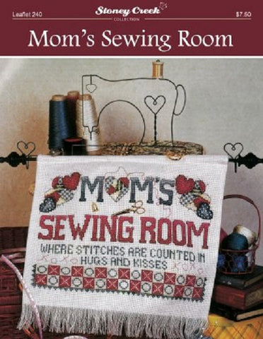 Stoney Creek Mom's Sewing Room LFT240 cross stitch booklet