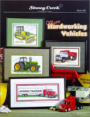 Stoney Creek More Hardworking Vehicles BK332 cross stitch pattern