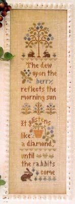 Little House Needleworks Morning Berries 4 cross stitch pattern