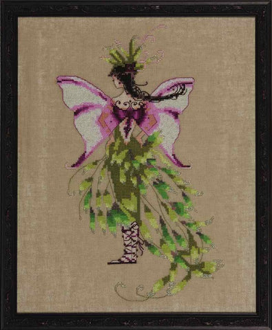 Mirabilia Moss Collector NC218 Black Forest Pixie victorian cross stitch