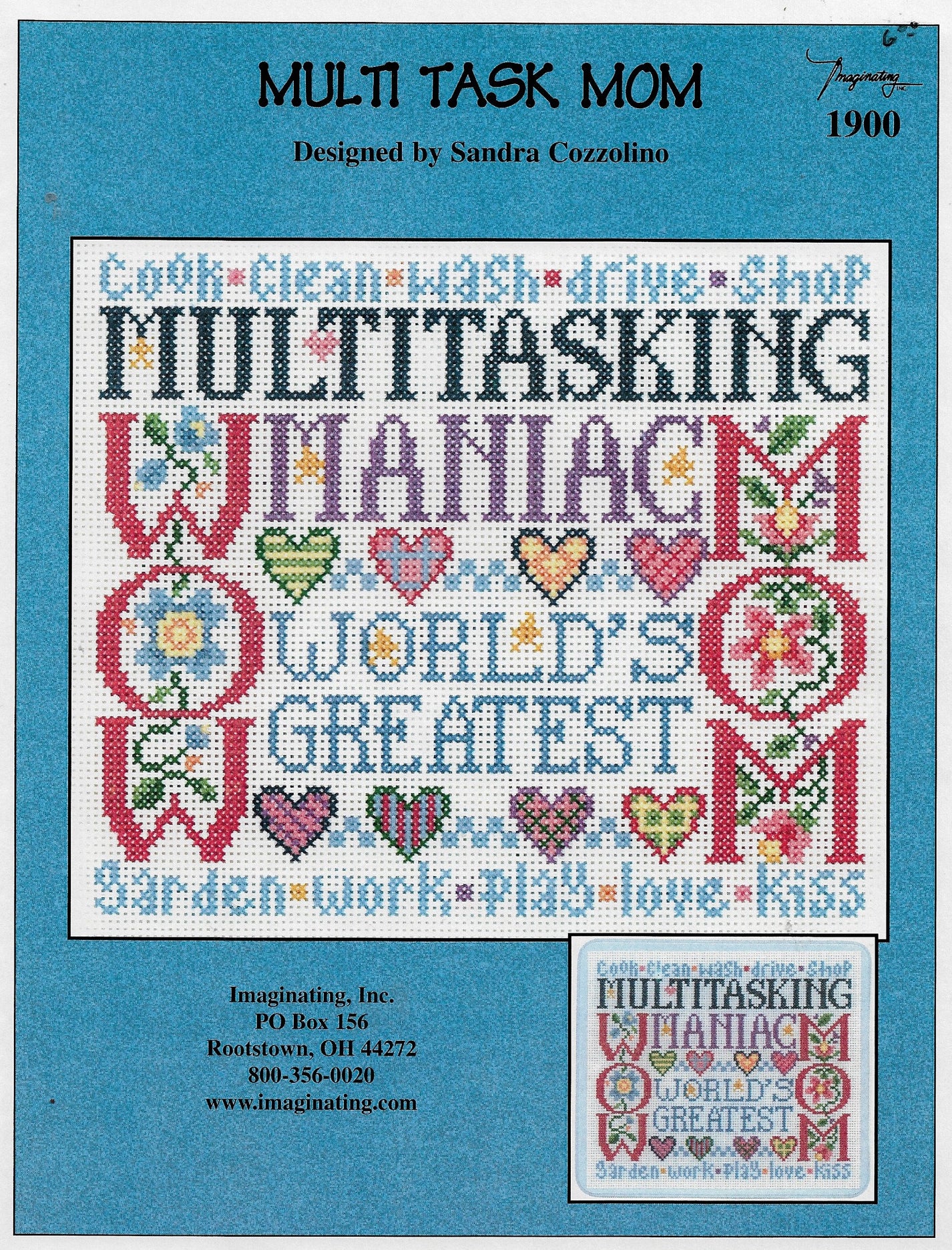 Multi Tasking Mom pattern – Sandra's Stitch Stash