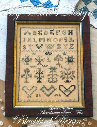 Blackbird My Heart's Design BB-050 cross stitch pattern