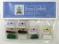 NORA Corbett's Winter Topiary NC305 Embellishment Pack