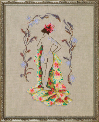 Nora Corbett Floral Dream, NC340 cross stitch pattern